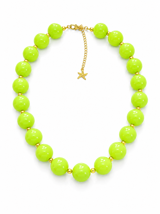 Marea Viva Necklace - Lime