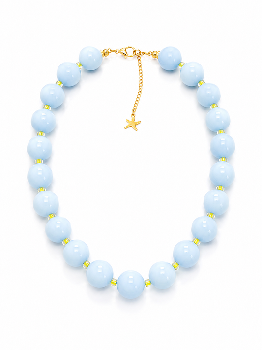 Marea Viva Necklace- Sky Blue